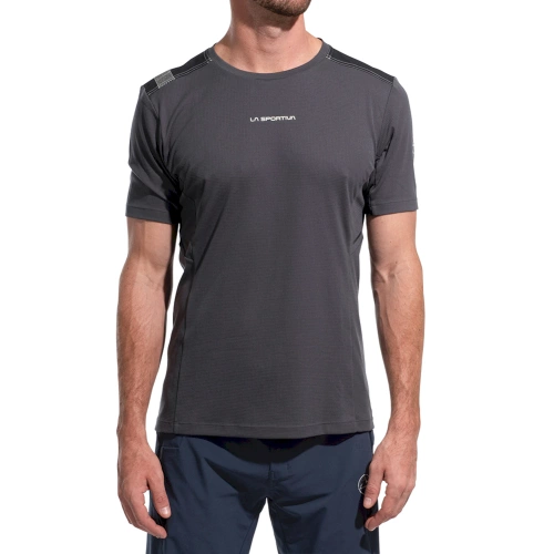 Męska koszulka hikingowa La Sportiva Ridge T-Shirt M - Onyx/Black