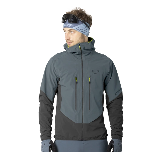 Kurtka Softshellowa Męska Dynafit BLACKLIGHT SOFTSHELL JKT M - cinder/black