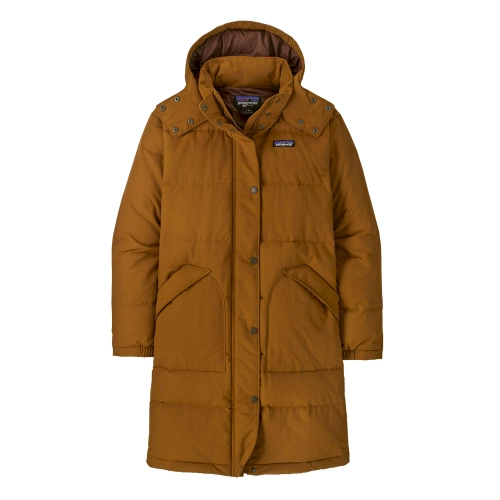 Ciepły Damski Płaszcz Zimowy Patagonia W's Downdrift Parka - Shelter Brown