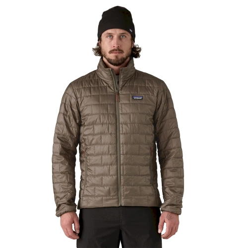 Kurtka Męska Ocieplana Kurtka Patagonia W's Nano Puff Jkt - Marlow Brown
