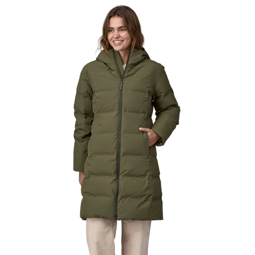 Puchowa Kurtka Damska Kurtka Patagonia W's Jackson Glacier Parka - Basin Green