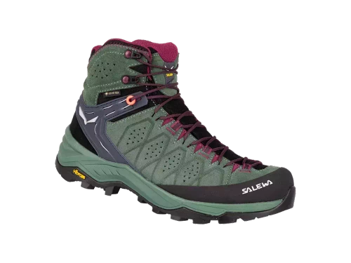 Buty Damskie Turystyczne Salewa Alp Trainer 2 MID GTX - duck green