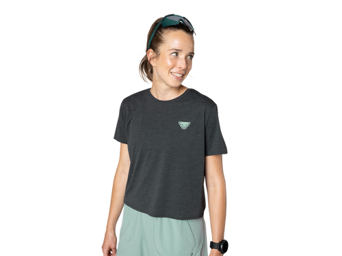 Koszulka Biegowa Dla Kobiet Dynafit Trail T-Shirt W - black out/5420