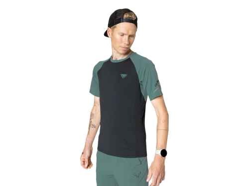 Męska Koszulka Sportowa Dynafit Alpine Pro M S/S Tee - black out atlantica