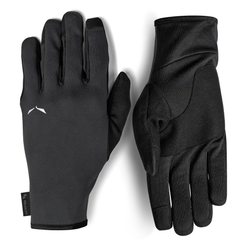 Ciepłe Rękawiczki z Polaru Salewa ORTLES PL GLOVES - black out