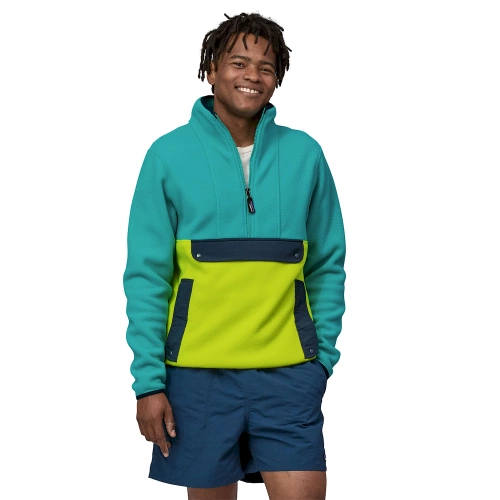 Bluza polarowa Patagonia Synch Anorak - Phosphorus Green