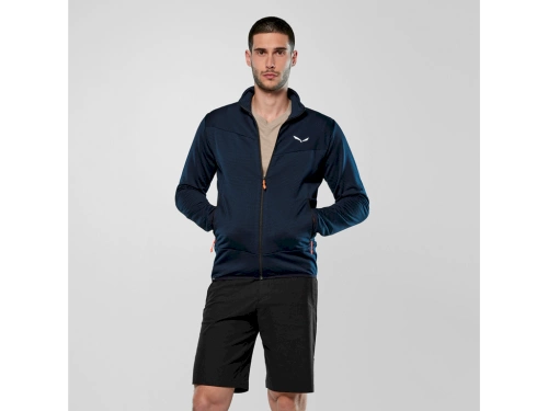Męski Polar Trekkingowy Salewa Puez Altavia Pl Jkt M - navy blazer