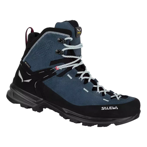 Wysokie Damskie Trekkingi Salewa WS Mountain Trainer 2 Mid GTX - dark denim/black