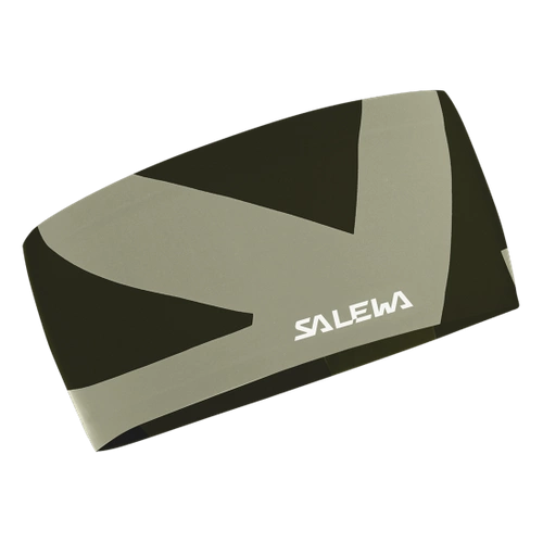 Oddychająca Opaska Salewa Pedroc Dry Headband - dark olive/5130