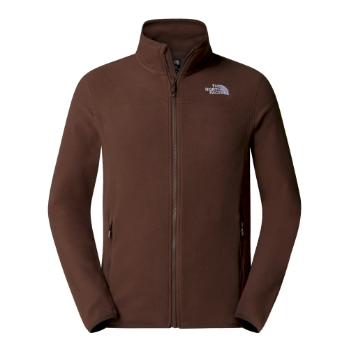 Męski Polar The North Face M 100 Glacier Full Zip - Eu - Smokey Brown