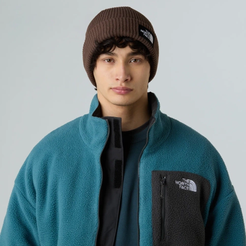 Czapka zimowa The North Face SALTY LINED BEANIE - smokey brown
