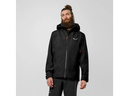 Męska kurtka przeciwdeszczowa Salewa ORTLES GTX 3L EPE JKT M - black out