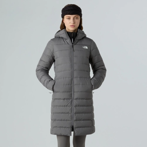 Damski płaszcz puchowy The North Face W ACONCAGUA PARKA - smoked pearl