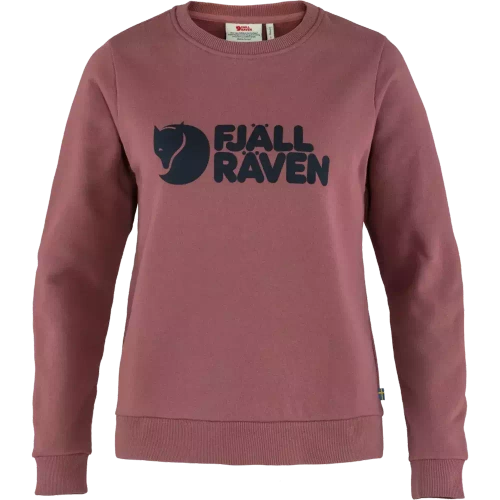 Bluza Damska z Logo Fjallraven Logo Sweater W - Mesa Purple