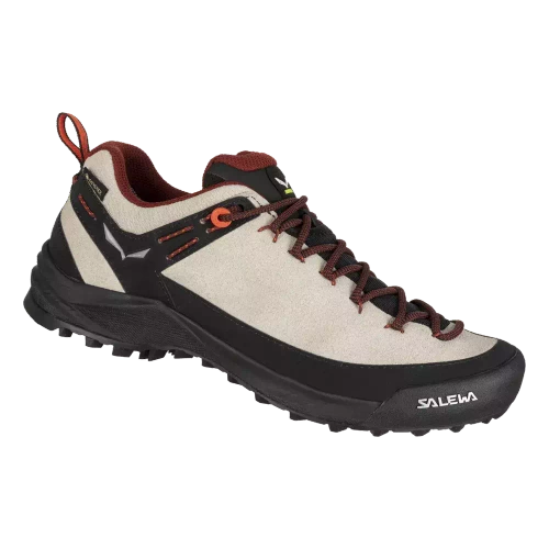 Damskie Buty Podejściowe Salewa Wildfire Leather Gtx W - oatmeal