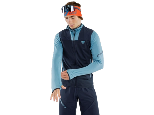 Męski Polar z Kapturem Dynafit Traverse Ptc Hooded Jkt M - Storm Blue