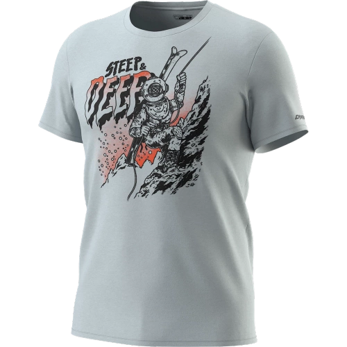 T-Shirt Dynafit Artist Series Co T-Shirt M - moon/steep&deep