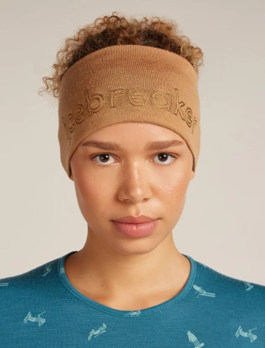 Opaska merino na głowę Icebreaker U M 260 Tech Headband - trail