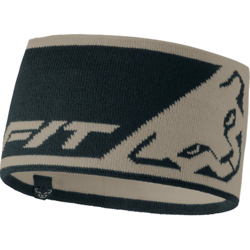 Ciepła Opaska na Głowę Dynafit Leopard Logo Headband - rock khaki