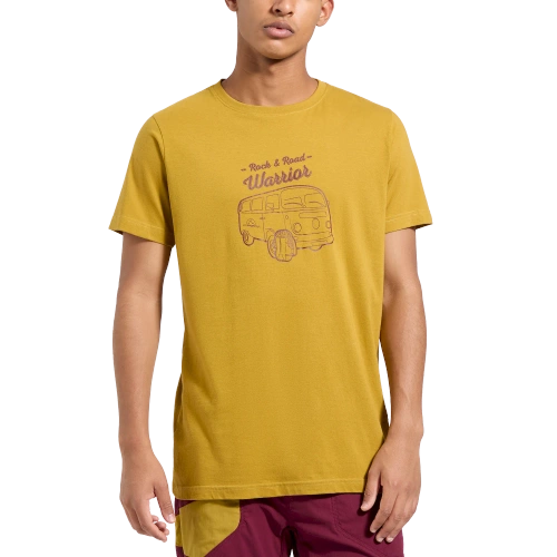 Męska Koszulka Bawełniana La Sportiva Van T-Shirt M - Savana