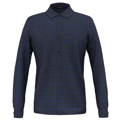 Koszula Męska Salewa Fanes Flannel 5Pl M L/S Shirt - navy/black out