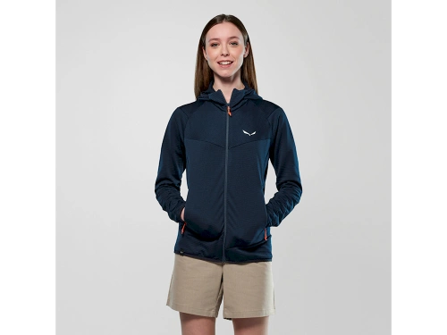 Damski Polar Trekkingowy Salewa Puez Altavia Pl Hd Jkt W - navy blazer