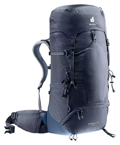 Plecak Trekkingowy Deuter Aircontact Lite 50 + 10 - black-marine