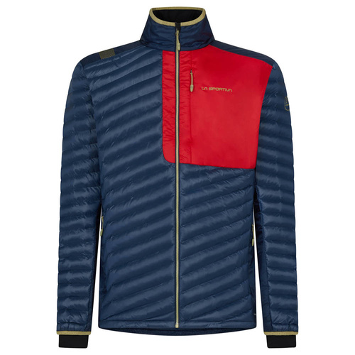 Kurtka Ocieplana Męska La Sportiva Krush Primaloft - Night Blue/Tango Red