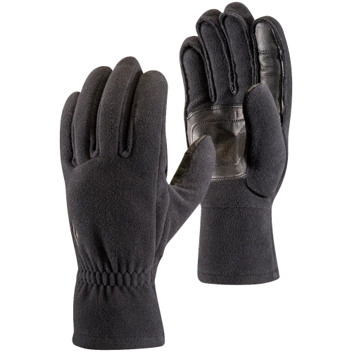 Rękawiczki Black Diamond Midweight Windblock Fleece - Black