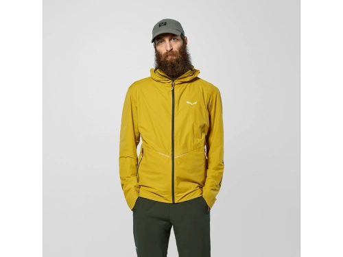 Męska Wiatrówka Salewa PEDROC WIND HD JKT M - olive oil