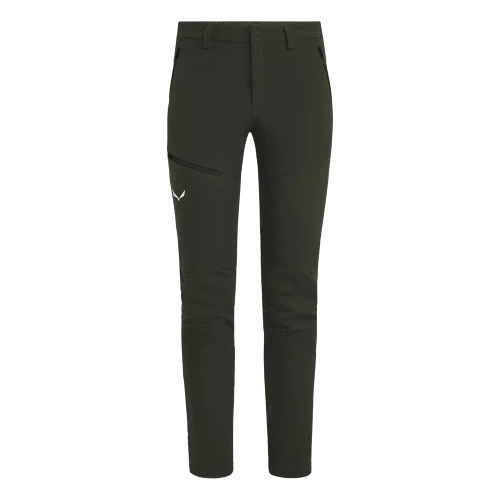 Męskie Spodnie Górskie Salewa Puez Orval 2 Dst M Pnt - dark olive