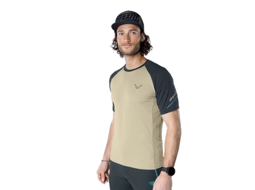 Męska koszulka Sportowa Dynafit Alpine Pro M S/S Tee - rock khaki/3010