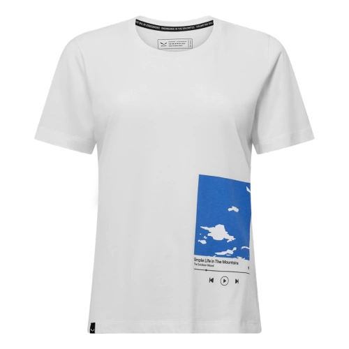 Damska Koszulka Salewa Eagle Cover T-Shirt W - optical white