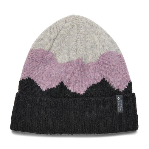 Czapka Black Diamond VISTA BEANIE - Black/Mulberry/Nickel