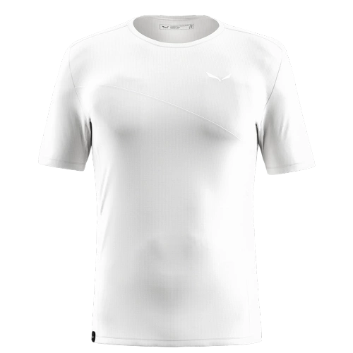 Męska koszulka trekkingowa Salewa Puez Sporty Dry M T-Shirt - white