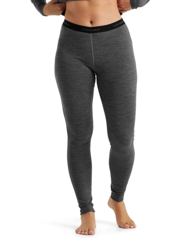 Damskie Getry Icebreaker W 200 Oasis Leggings - gritstone heather