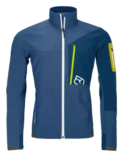 Softshell Techniczny Ortovox Berrino Jacket M - mountain blue
