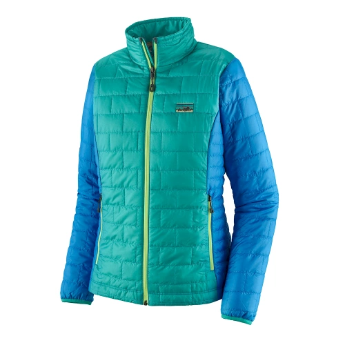 Lekka Puchówka Damska Patagonia W's Nano Puff Jkt - Subtidal Blue