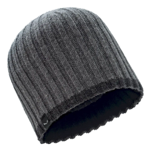 Czapka na zimę z merino Salewa ORTLES WO BEANIE - quiet shade