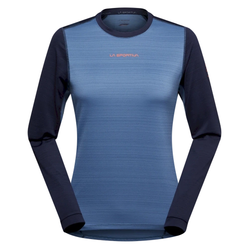 Koszulka damska z długim rękawem La Sportiva Tour Long Sleeve W - Moonlight/Deep Sea