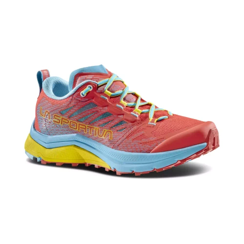 Damskie Buty do Biegów Górskich La Sportiva Jackal II Woman - Hibiscus/Malibu Blue