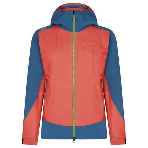 Kurtka Nieprzemakalna Damska La Sportiva Xena GTX - paprika / atlantic