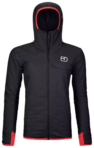 Kurtka Damska Ortovox Swisswool Piz Badus Jacket W - black raven