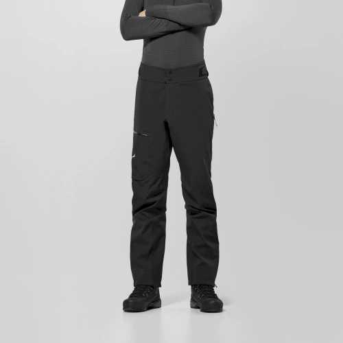 Męskie Spodnie Wodoodporne Salewa ORTLES GTX 3L EPE PANTS M - black out