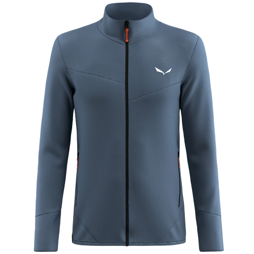 Polar Trekkingowy Męski Salewa Puez Waffle Hyb Pl Jacket M - java blue