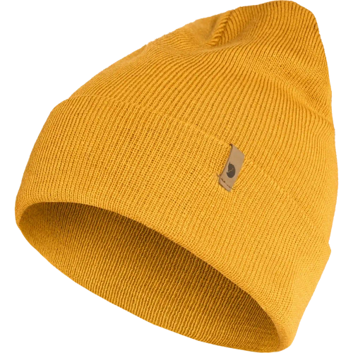 Czapka na zimę z wełną merino Fjallraven Classic Knit Hat - Acorn