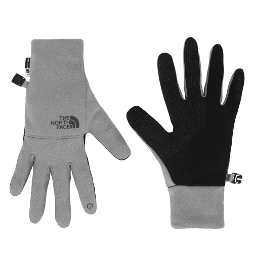 Damskie Rękawice The North Face W Etip Recycled Glove - TNF Medium Grey Heat
