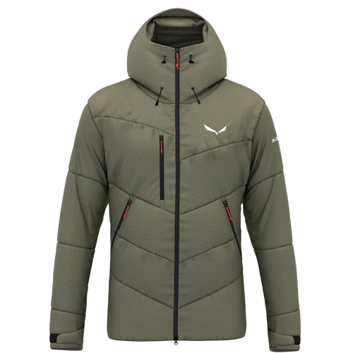 Gruba puchówka Salewa ORTLES HEAVY2 PTX/RDS DWN M JKT - faded green