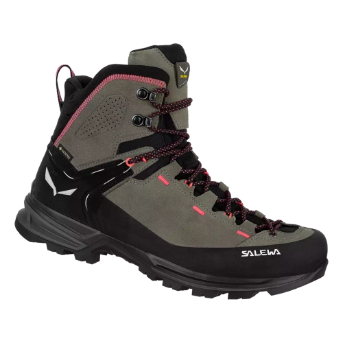 Damskie Wysokie Trekkingi Salewa WS Mountain Trainer 2 Mid GTX - bungee cord/black