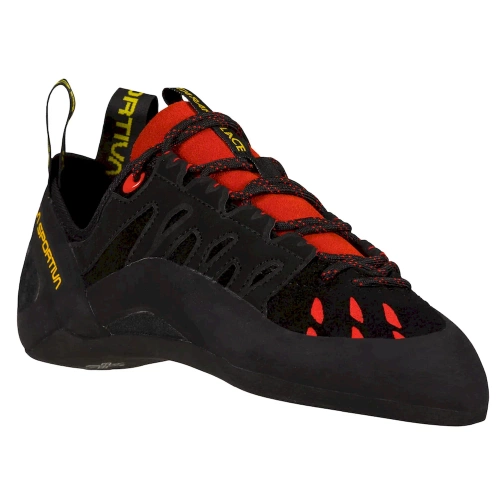 Buty Wspinaczkowe dla Początkujących La Sportiva Tarantulace - Black/Poppy
